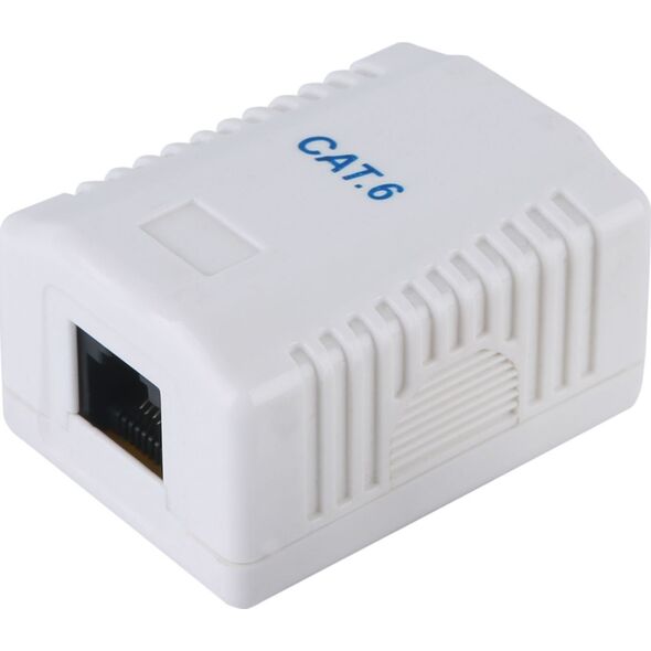 Adapter AV Equip Equip 235213 gniazdko RJ-45 Biały