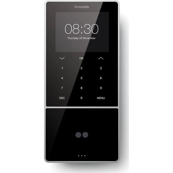 SafeScan Safescan TM-838 SC Czarny Rozpoznawanie twarzy, Hasło, Karta zbliżeniowa, karta chipowa DC TFT Przewodowa sieć LAN