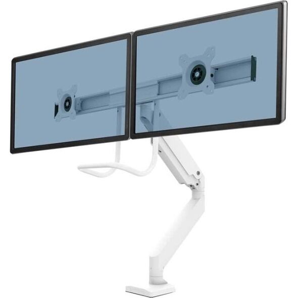 Fellowes Uchwyt biurkowy na 2 monitory do 32" Eppa z listwą (9909401)