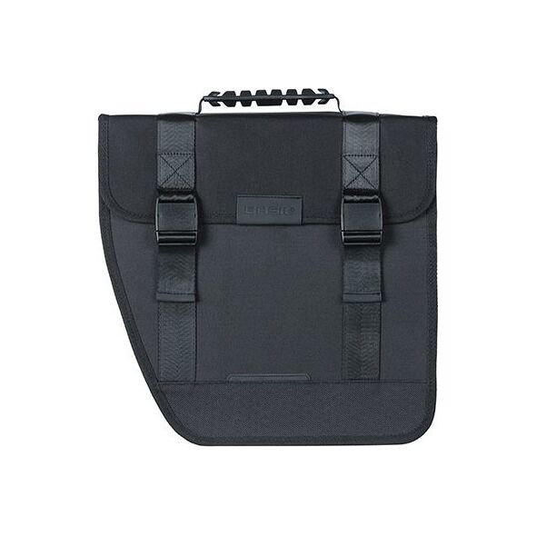 Basil Sakwa miejska pojedyncza BASIL TOUR SINGLE PANNIER BAG LEFT 14L, Hook On System, wodoodporna left black (NEW 2024)