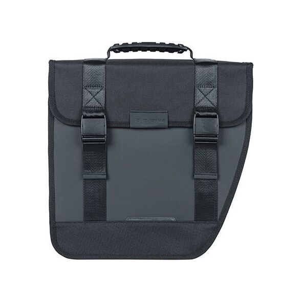 Basil Sakwa miejska pojedyncza BASIL TOUR WATERPROOF SINGLE PANNIER BAG RIGHT 14L, Hook On System, wodoodporna right black (NEW 2024)