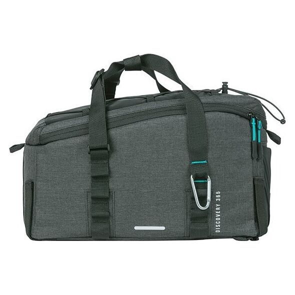 Basil Torba na bagażnik BASIL DISCOVERY 365D TRUNKBAG M 9L, wodoodporna black melee (NEW 2024)
