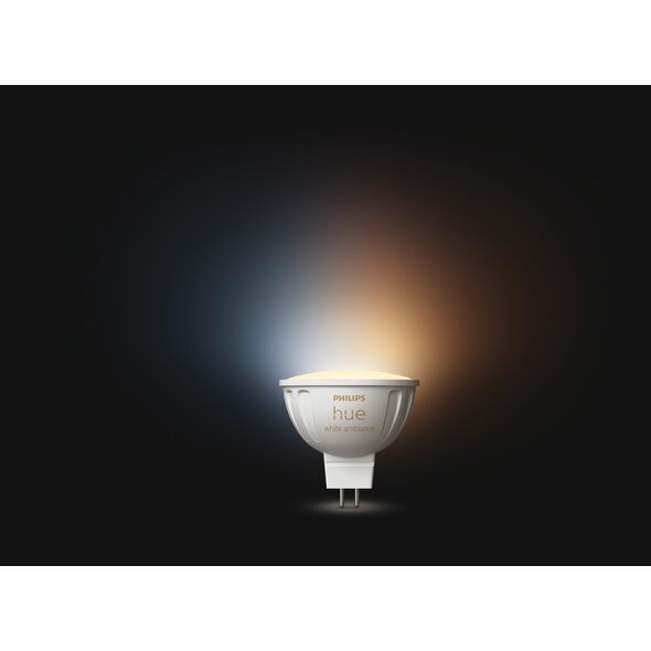 Signify Philips Hue White Amb. MR16 LED Lampe Einzelpack 400lm-