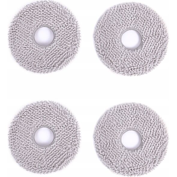 Ecovacs Plaunamos šluostės Ecovacs X1 OMNI/X1 TURBO/T10 TURBO/ T20 OMNI dulkių siurbliams robotams, 4 vnt.