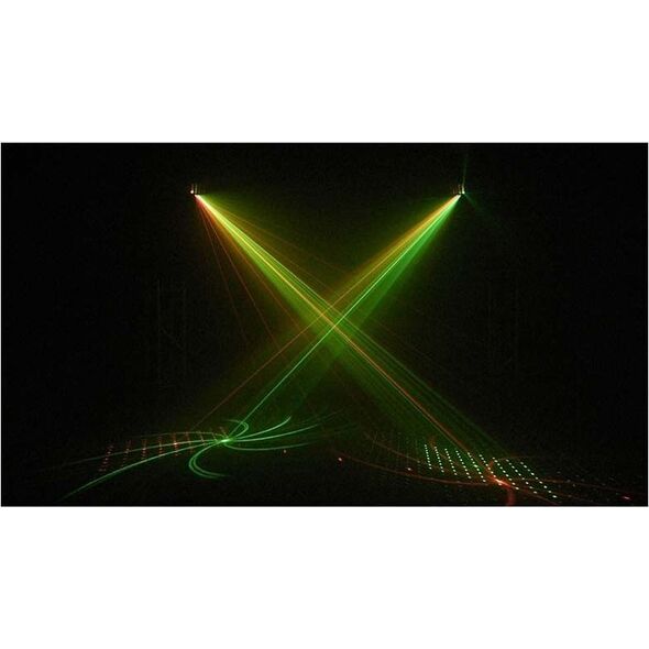 LIGHT4ME LIGHT4ME Turbo Derby multiefekt LED laser UV +pilot