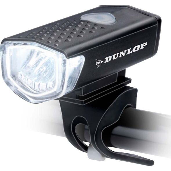 Dunlop ZESTAW LAMP ROWEROWYCH LED PRZÓD I TYŁ DUNLOP ŁADOWANIE USB