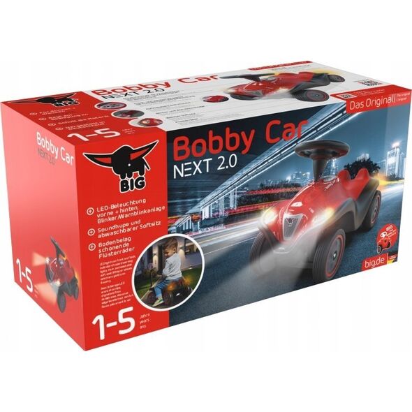 Big BIG Bobby Car Next 2.0 red