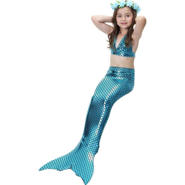 Master Kostium Syrenki Strój Kąpielowy MASTER Ariel 120 cm