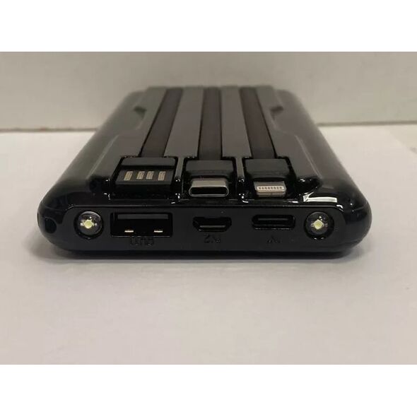 Powerbank Deltaco Išorinė baterija DELTACO 10 000 mAh, 2x USB-A, 1x USB-C / PB-C1005
