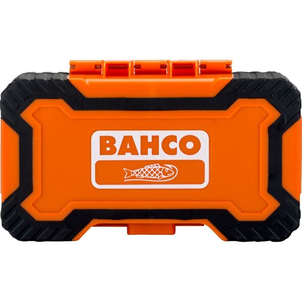 Bahco Zestaw bitów 54 szt. sześciokątne, płaskie, Phillips, Pozidriv, Robertson, TORX z otworem, kolorowe TORX BAHCO