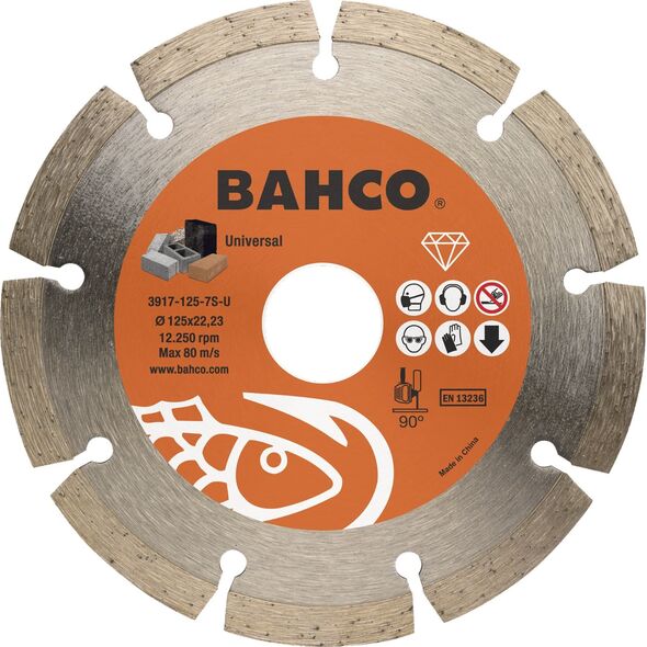 Bahco Tarcza diamentowa 230mm x 2.6mm 7mm segment BAHCO