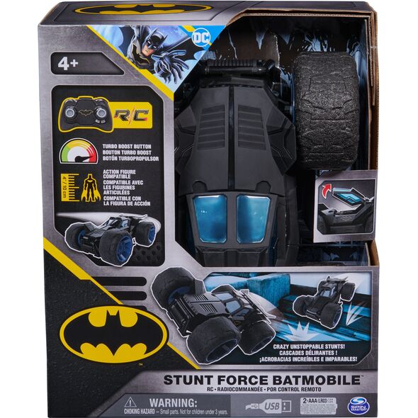 Batman BATMAN nuotolinio valdymo automobilis Stunt Shot Batmobile, 6066871