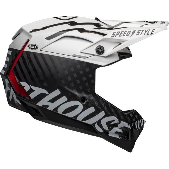 Bell Kask full face BELL FULL-10 MIPS SPHERICAL fasthouse matte gloss white black roz. M (55-57 cm) (NEW)