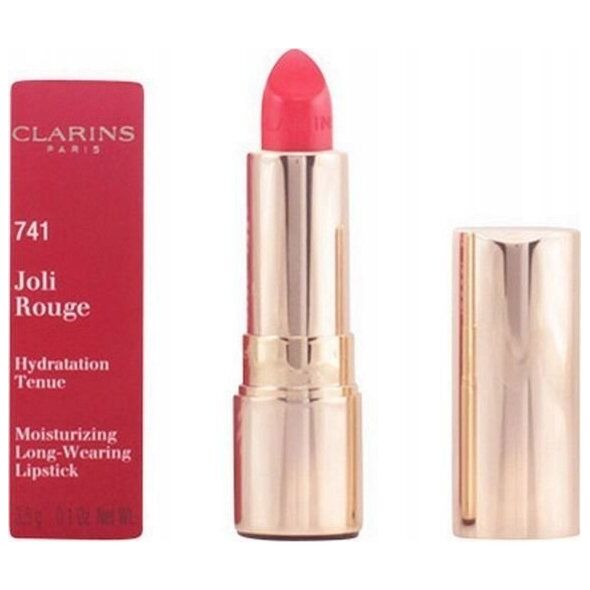 Clarins Clarins, Joli Rouge, Long-Lasting, Cream Lipstick, 741, Orange Red, 3.5 g For Women