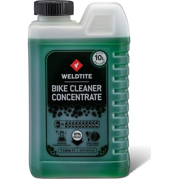 Weldtite Koncentrat do mycia roweru WELDTITE BIKE CLEANER CONCENTRATE LIME 1L (NEW)