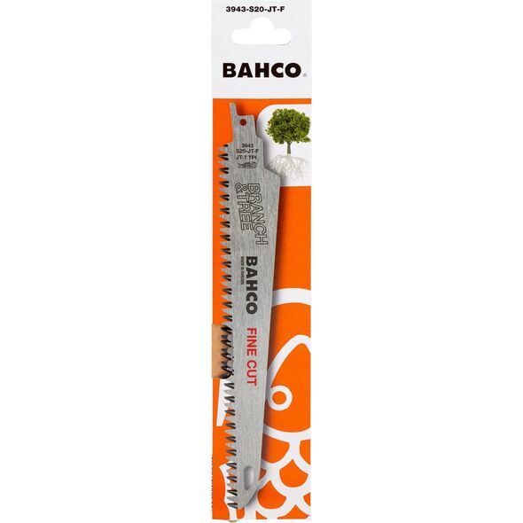 Bahco Tiesinio pjūklo geležtė Bahco, 200mm, 7TPI, Japoniški dantukai, šakoms pjauti 25-75mm