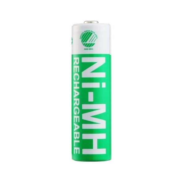 Deltaco Įkraunamos AA baterijos DELTACO AA 2500mAh, pažymėtos "Nordic Swan" ekologiniu ženklu, 4 vnt. pakuotė / ULT-NH2500AA-4P