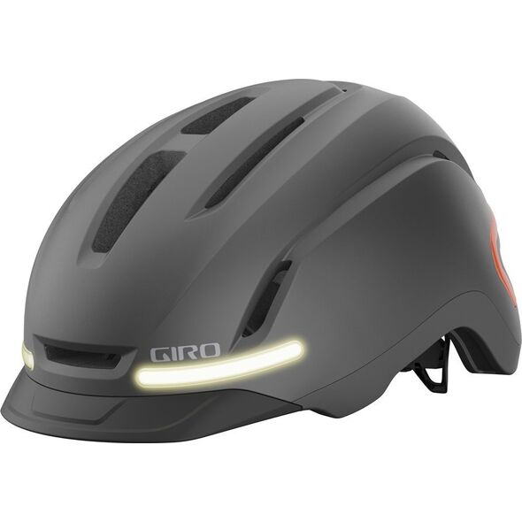 Giro Kask miejski GIRO ETHOS MIPS INTEGRATED LED Rozmiar kasku: L(59-63 cm), Wybierz kolor: Matte Black