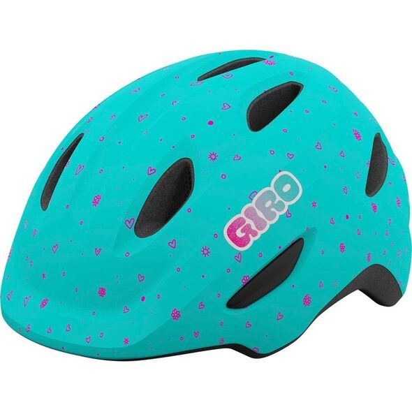Giro Kask dziecięcy juniorski GIRO SCAMP MIPS Rozmiar kasku: XS(45-49 cm), Wybierz kolor: Matte Black Floral