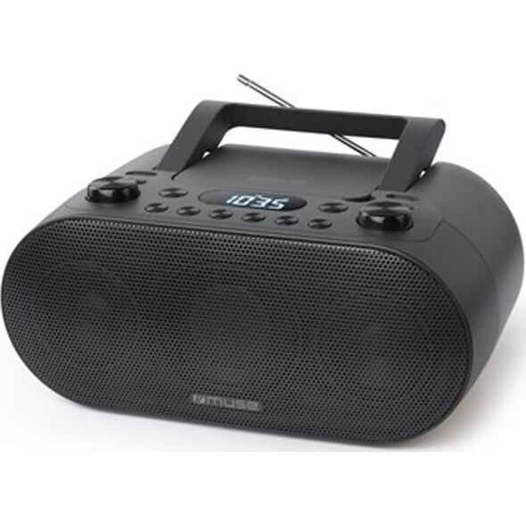 Radio Muse Muse | Portable Radio with Bluetooth and USB port | M-35 BT | AUX in | Black