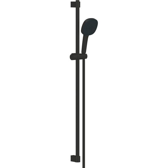 Zestaw prysznicowy Grohe Grohe zestaw prysznicowy przesuwny Tempesta Cube 110 czarny mat 269082433