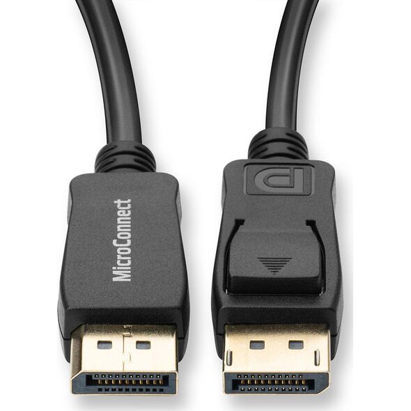 Kabel MicroConnect Microconnect MC-DP-MMG-200 kabel DisplayPort 2 m Czarny