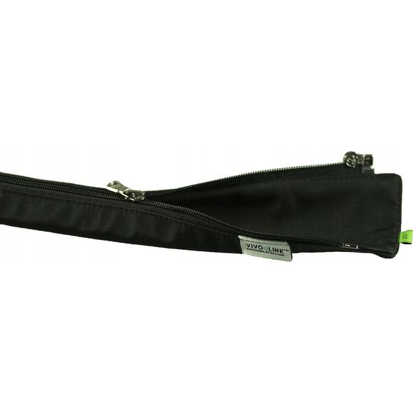 Organizer VivoLink Vivolink PROZIPSLEEVE0.8 rękawy kablowe Czarny 2,2 cm