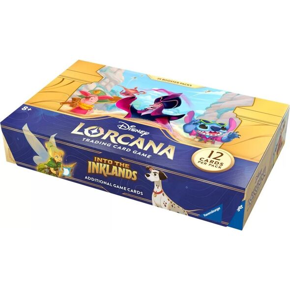 Ravensburger Disney Lorcana BOX gra karciana Into the Inklands karty 24x Booster Pack