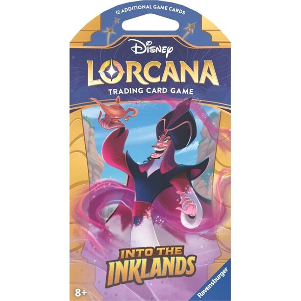 Ravensburger Disney Lorcana gra karciana Into the Inklands Booster Pack SLEEVED KARTY