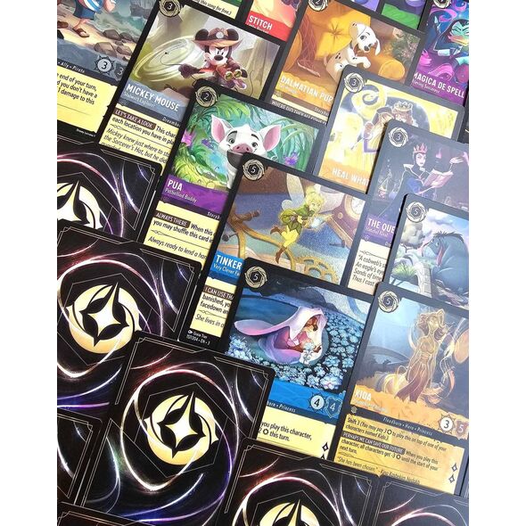 Ravensburger Disney Lorcana gra karciana Into the Inklands Booster Pack SLEEVED KARTY