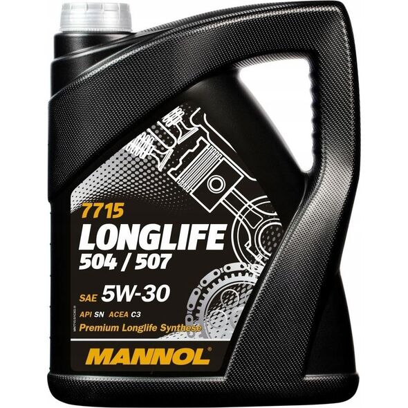 Mannol Mannol Alyva Longlife 5W/30 sintetinė varikliams 5 L