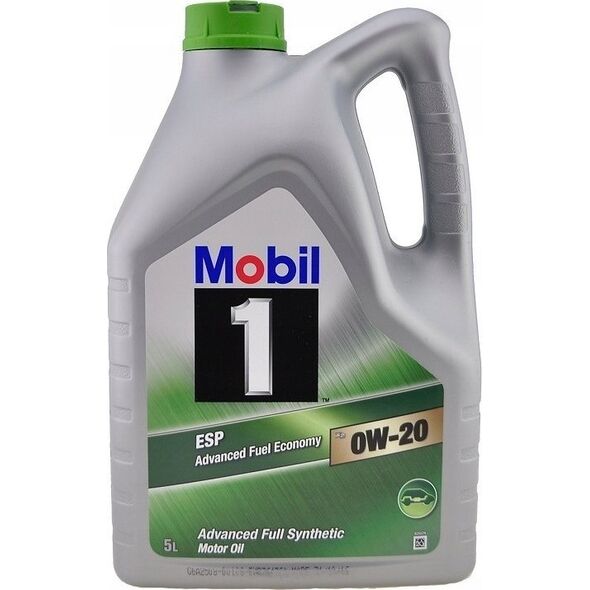 Mobil Mobil Alyva ESPx2 0W/20 sintetinė varikliams 5 L