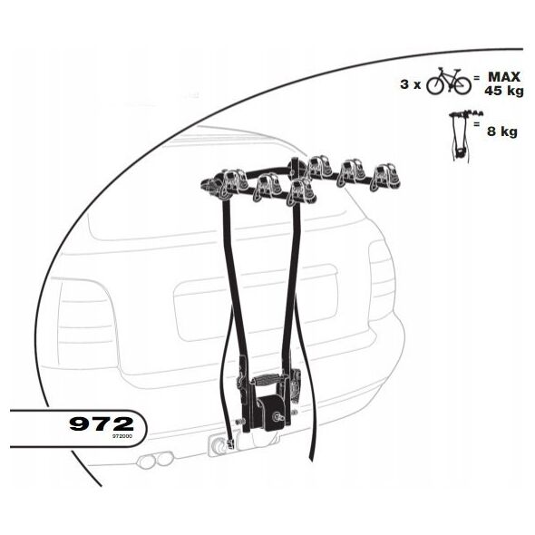 Thule Thule Hangon 3-Bike