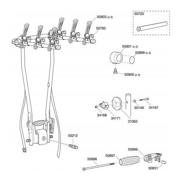 Thule Thule Hangon 3-Bike
