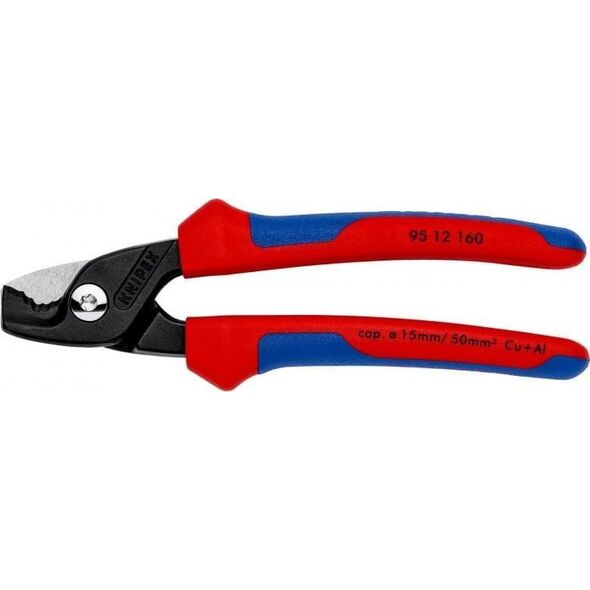 Knipex Kabelių kirpimo žirklės StepCut D15mm/50mm, Knipex
