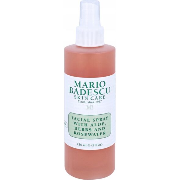 Mario Badescu Mario Badescu, Facial Spray, Aloe, Herbs & Rosewater, Hydrated & Revitalised, Spray, For Face & Neck, 236 ml For Women