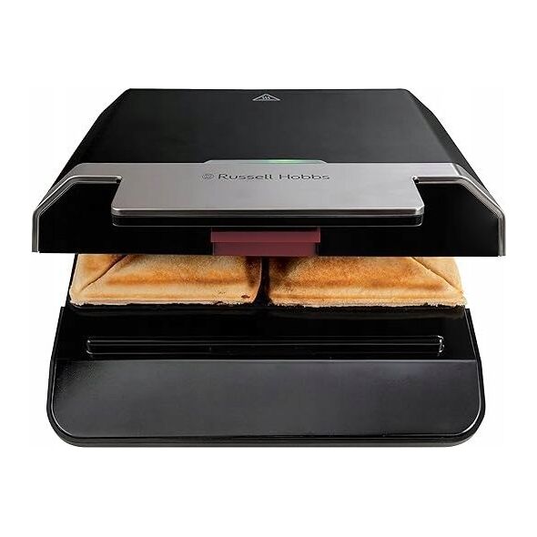 Opiekacz Russel Hobbs Russell Hobbs Sandwich Waffle Maker 3-in-1 3in1 black siver 26810-56 2681056 (26810-56)