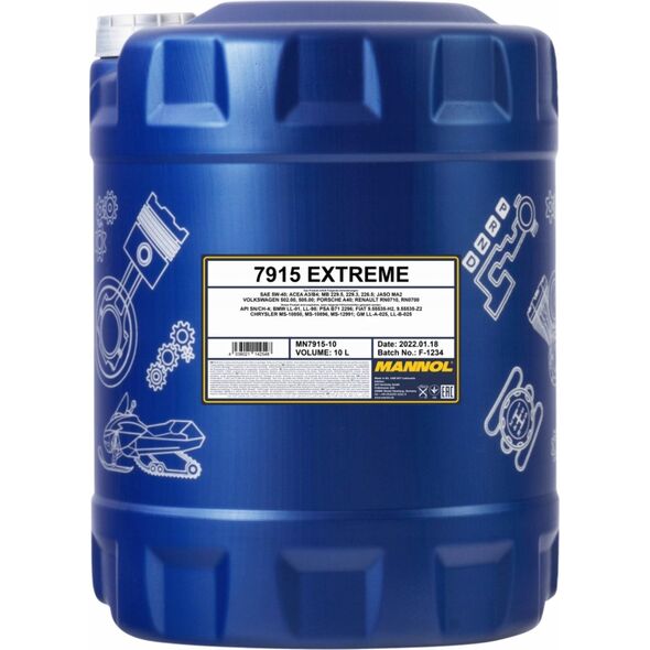 Mannol Mannol Alyva Extreme5W/40sintetinėvarikliams10 L