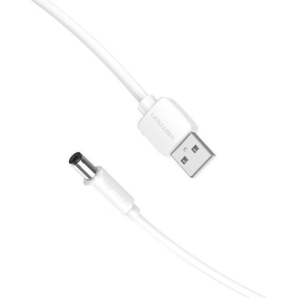 Kabel zasilający Vention Kabel zasilający USB do DC 5.5mm 1.5m Vention CEYWG biały