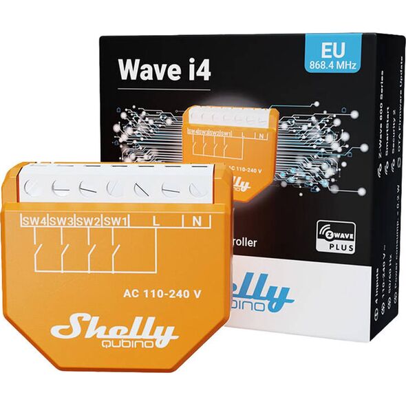 Shelly Sterownik Shelly Qubino Wave i4