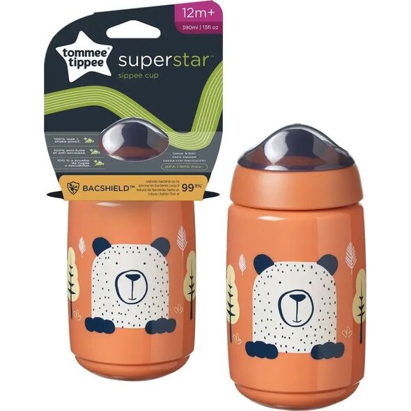 Tommee Tippee TOMMEE TIPPEE puodelis SIPPER, 12m+, 390ml, raudonas, 447829