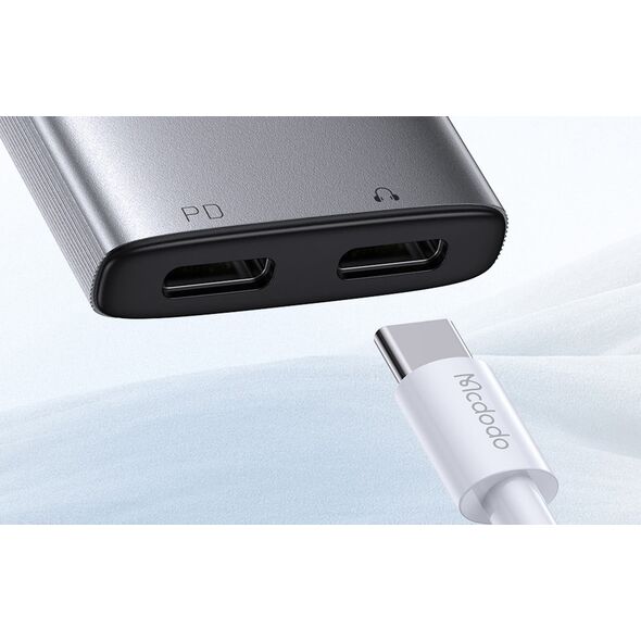 Mcdodo Adapter audio 2w1 USB-C do 2x USB C Mcdodo CA-5570