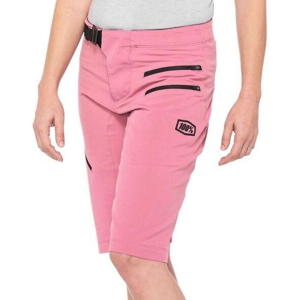 100% Szorty damskie 100% AIRMATIC Women's Shorts mauve roz. S (NEW)