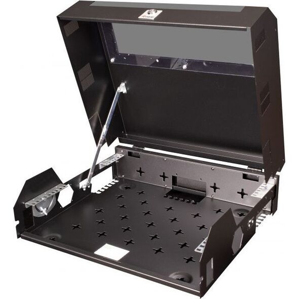 Szafa Equip Equip Netzwerkschrank 19"  05U 475mm Stahltür  schwarz