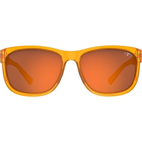 TIFOSI Okulary TIFOSI SWANK XL amber blaze (1 szkło Atomic Orange Mirroer AR 15,4% transmisja światła) (PREMIERA: 2024-05-15) (NEON LIGHTS LINE) (NEW 2024)