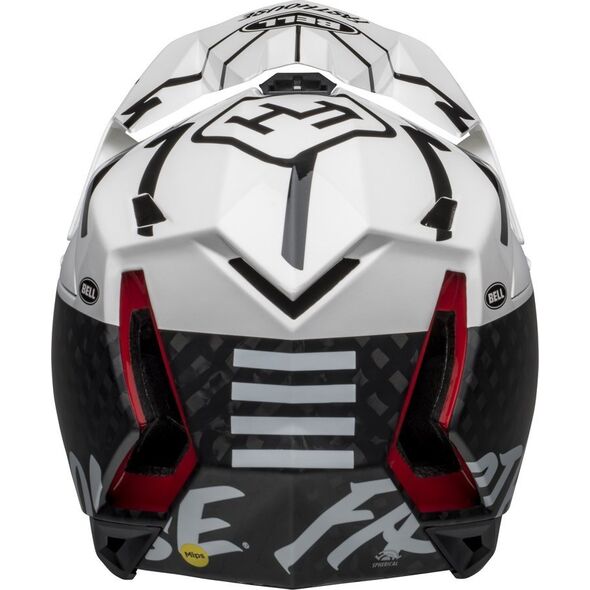 Bell Kask full face BELL FULL-10 MIPS SPHERICAL fasthouse matte gloss white black roz. XL/XXL (59-63 cm) (NEW)