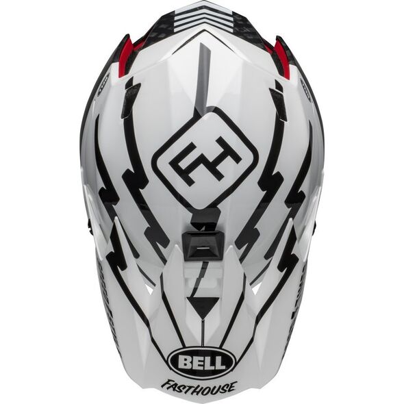 Bell Kask full face BELL FULL-10 MIPS SPHERICAL fasthouse matte gloss white black roz. XL/XXL (59-63 cm) (NEW)
