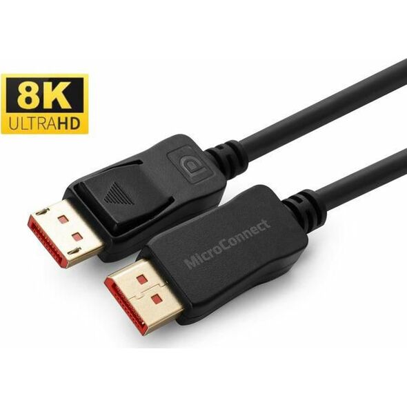 Kabel MicroConnect Microconnect MC-DP-MMG-150V1.4 kabel DisplayPort 1,5 m Czarny