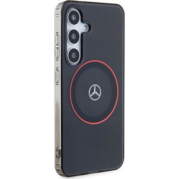 Mercedes Mercedes MEHMS24S23HUORK S24 S921 czarny/black hardcase Double Layer W/ Red MagSafe