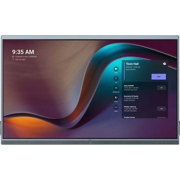 System interaktywny Yealink Yealink ETV86 2,18 m (86") 3840 x 2160 px Czarny
